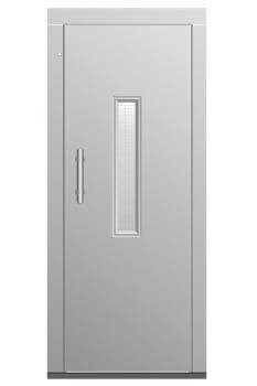 Semi Automatic Elevator Doors.
