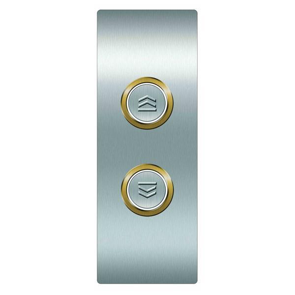 CP 600FM Flush-mounted Floor Button.